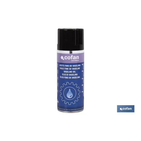 Comprar ACEITE FINO DE VASELINA 400 ML (PAC Cofan | almacendeferreteriacor.es