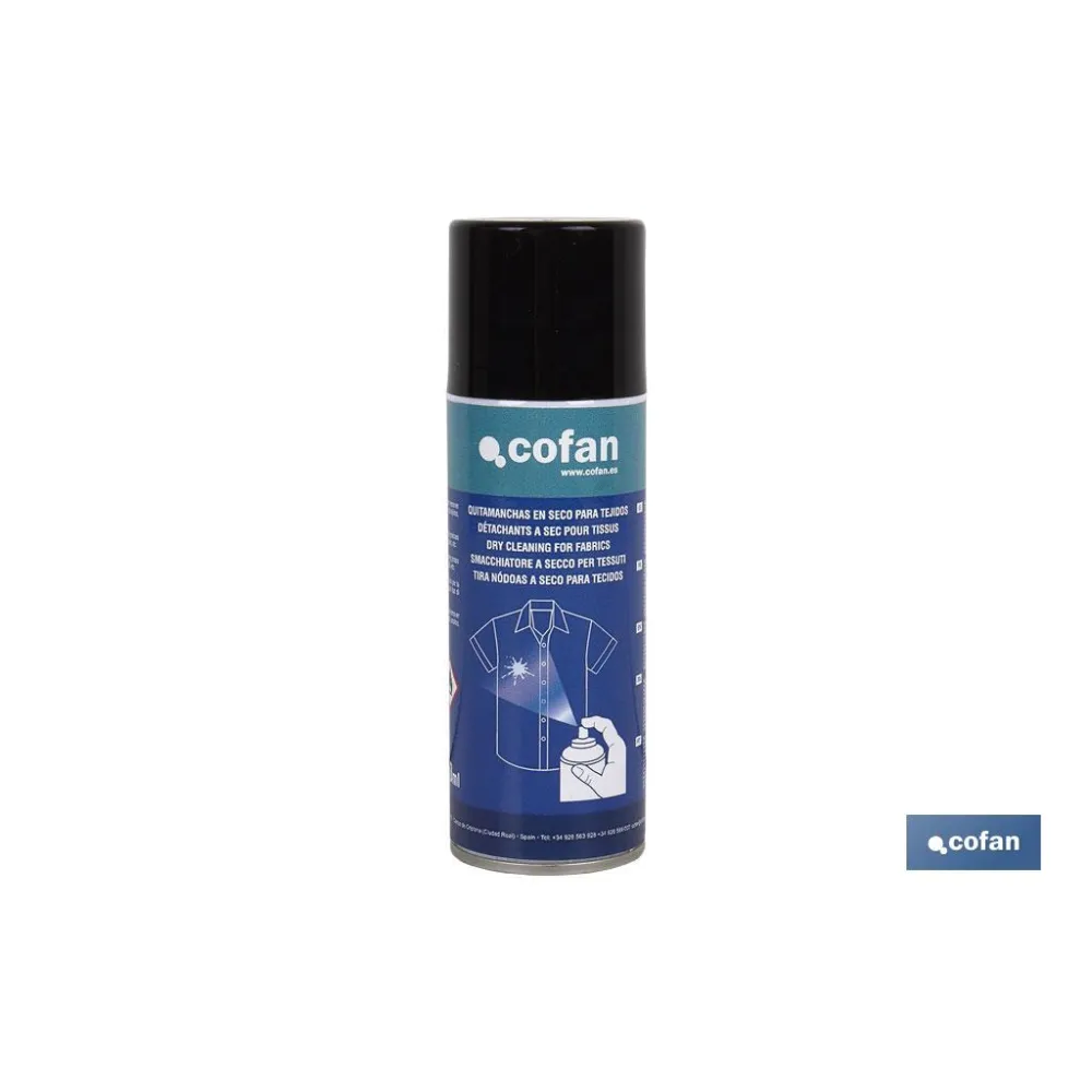 Comprar QUITAMANCHAS EN SECO PARA TEJIDOS 2 Cofan | almacendeferreteriacor.es