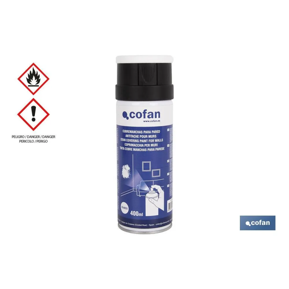 Comprar CUBREMANCHAS PARA PARED COLOR BLANC Cofan | almacendeferreteriacor.es
