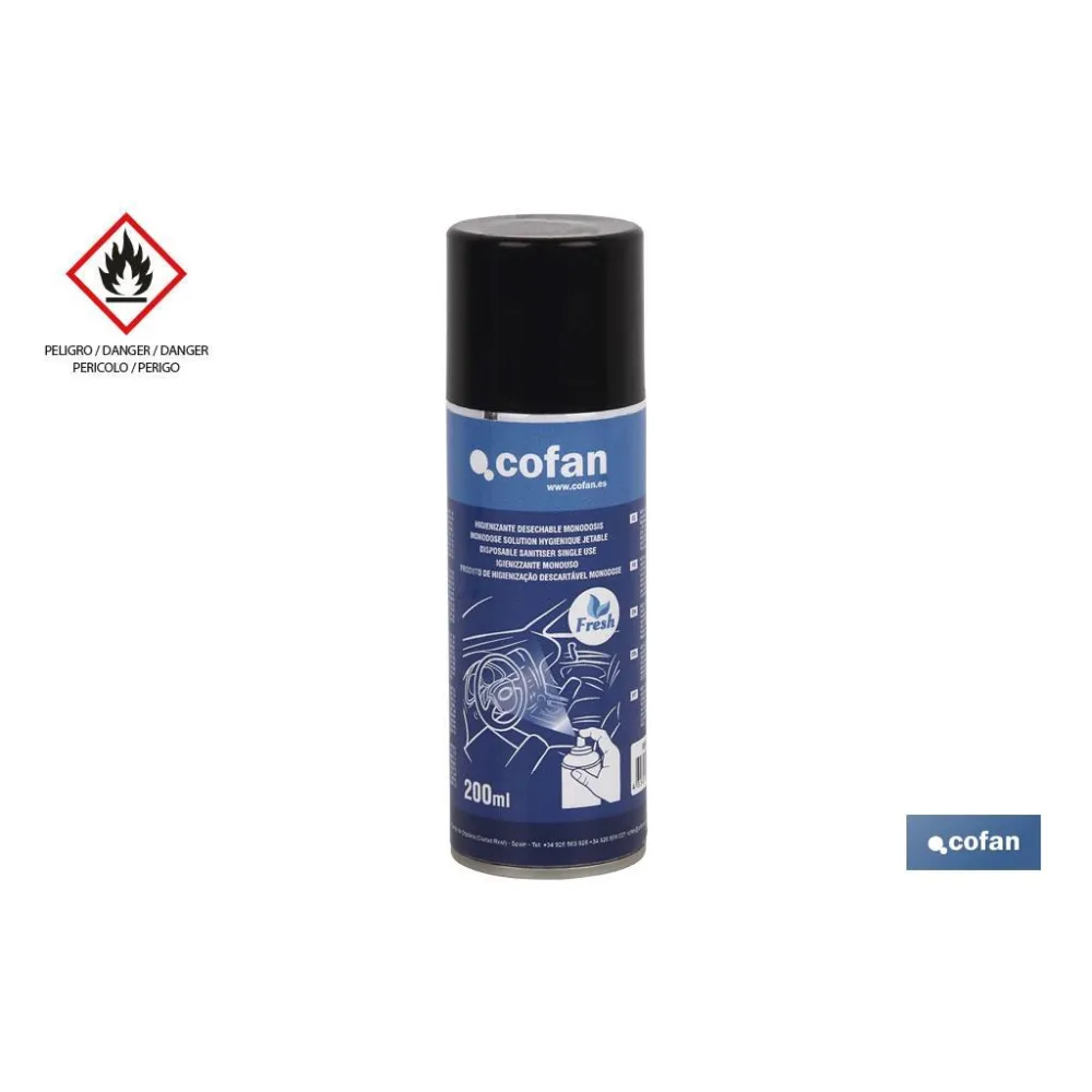 Comprar HIGIENIZANTE DESECHABLE MONODOSIS 2 Cofan | almacendeferreteriacor.es