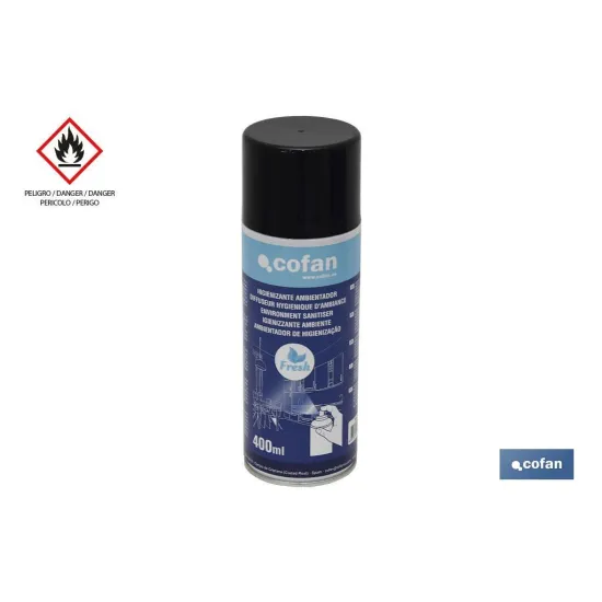 Comprar HIGIENIZANTE AMBIENTADOR 400 ML (PA Cofan | almacendeferreteriacor.es
