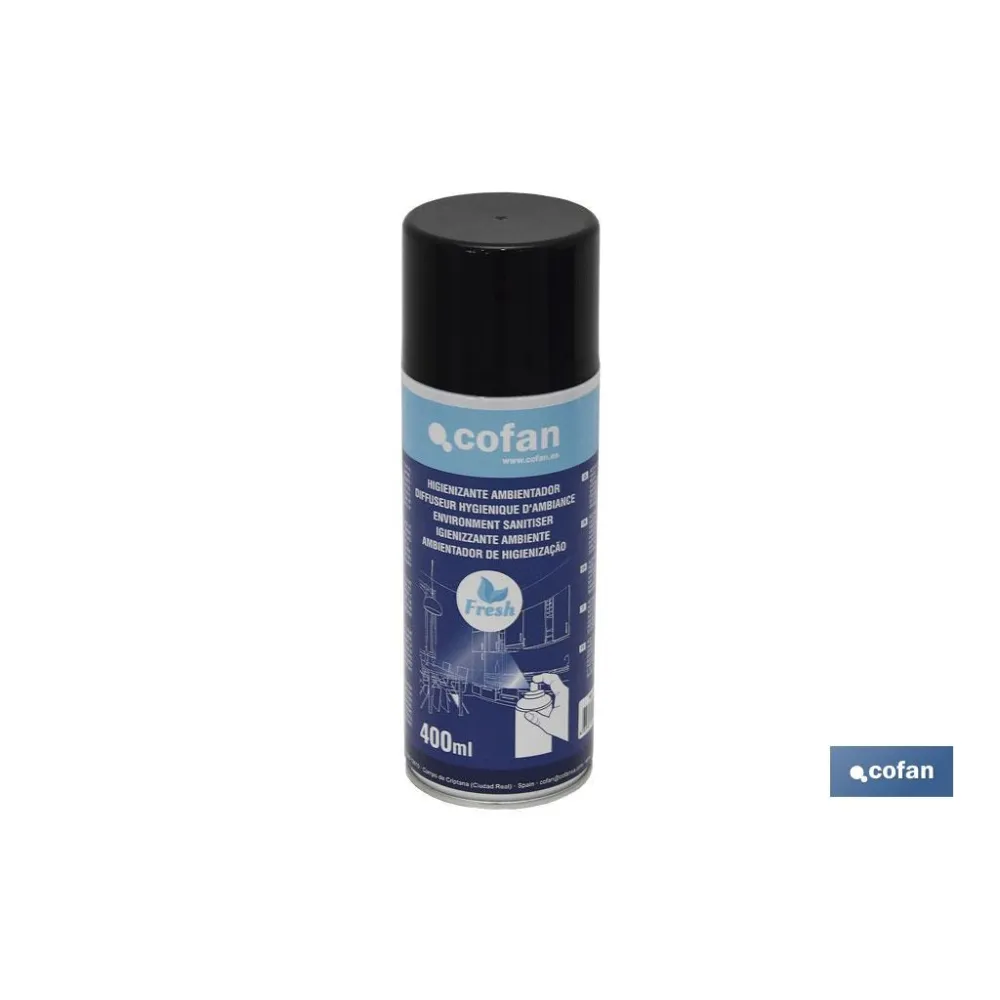 Comprar HIGIENIZANTE AMBIENTADOR 400 ML (PA Cofan | almacendeferreteriacor.es
