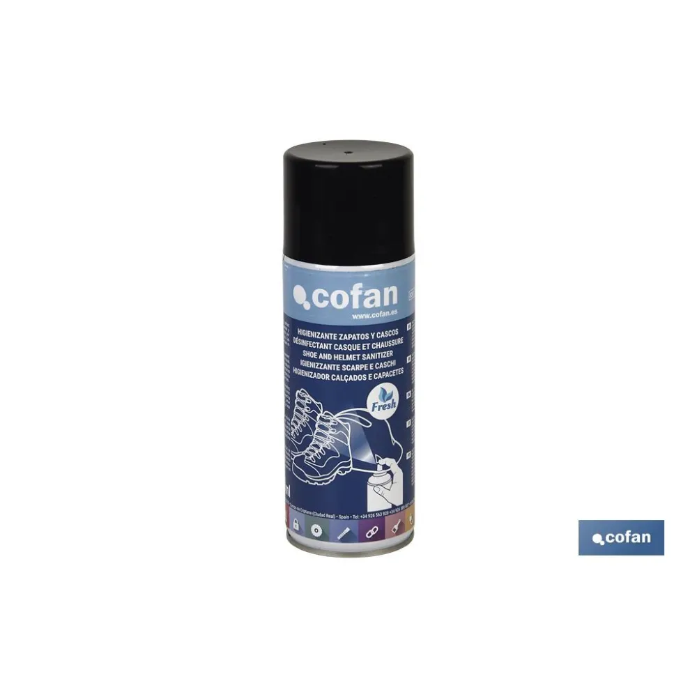 Comprar SPRAY HIGIENIZANTE PARA CALZADO Y C Cofan | almacendeferreteriacor.es