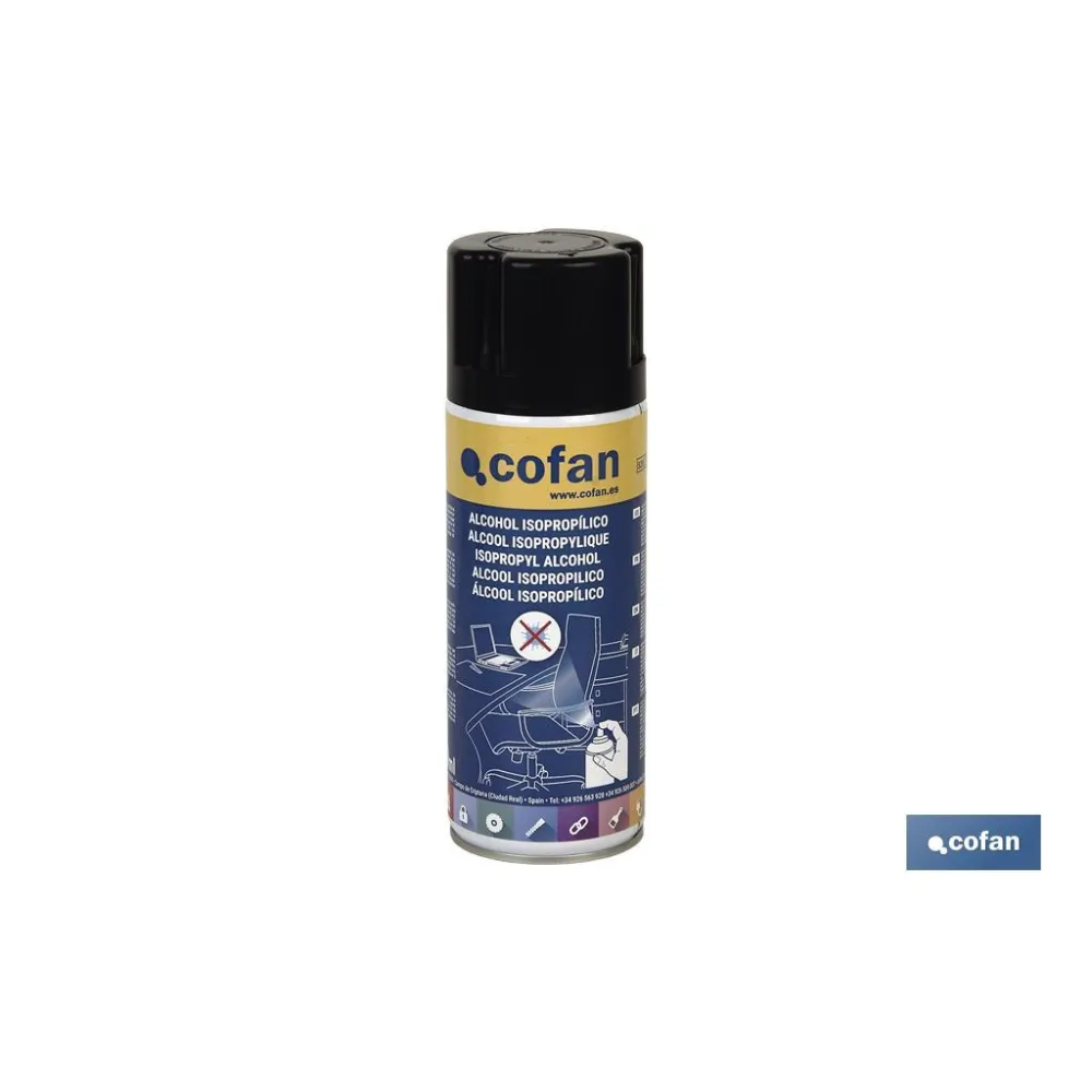 Comprar SPRAY DE ALCOHOL ISOPROPÍLICO (PACK Cofan | almacendeferreteriacor.es