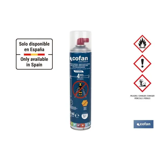 Comprar INSECTICIDA EN AEROSOL AVISPAS MODE Cofan | almacendeferreteriacor.es