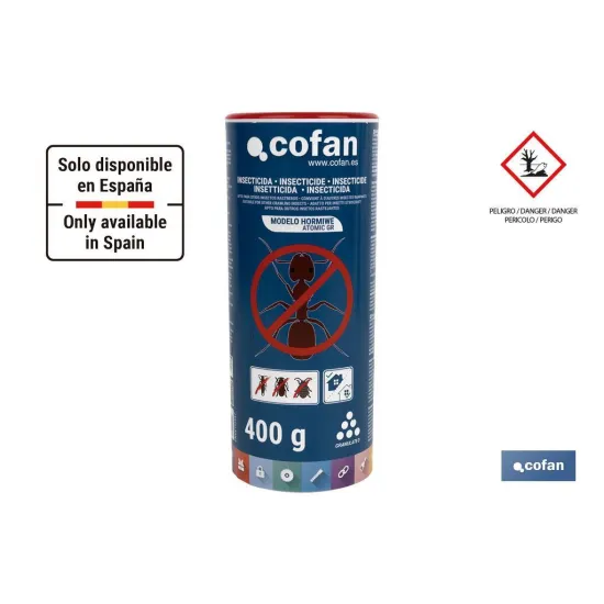 Comprar INSECTICIDA MICROGRANULADO PARA HOR Cofan | almacendeferreteriacor.es