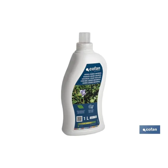 Comprar ABONO LÍQUIDO UNIVERSAL 1 L (PACK:  Cofan | almacendeferreteriacor.es