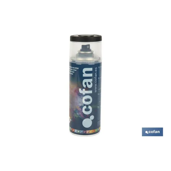 Comprar PINTURA ACRIL. 400ML 9005-NEGRO MAT Cofan | almacendeferreteriacor.es