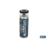 Comprar PINTURA ACRIL. 400ML 9005-NEGRO MAT Cofan | almacendeferreteriacor.es