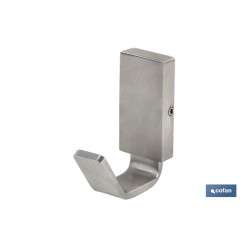 PERCHA GAMA MADEIRA INOX 304 SATIN
