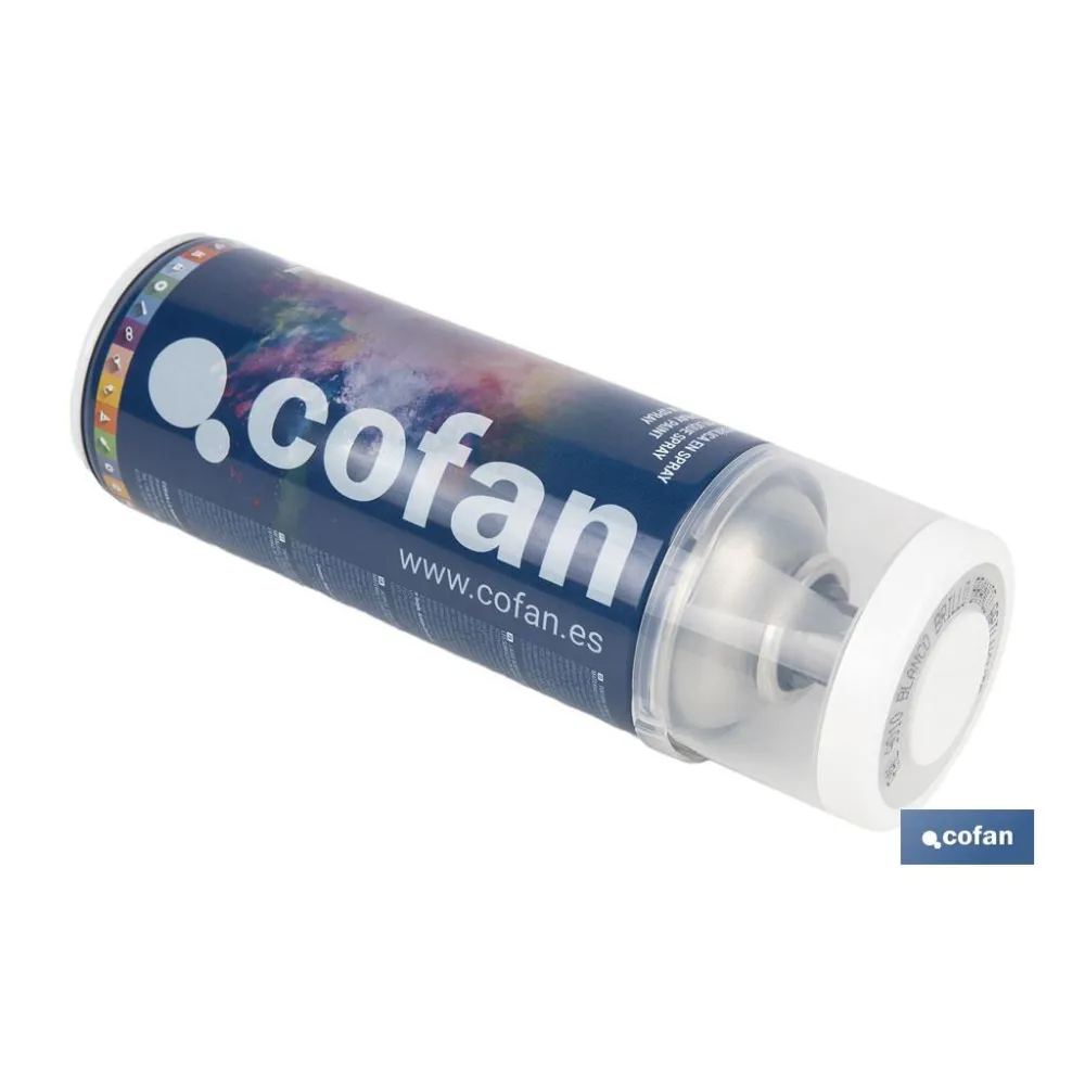 Comprar PINTURA ACRIL. 400ML 9010-BLANCO BR Cofan | almacendeferreteriacor.es