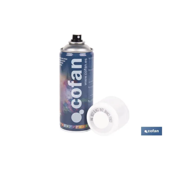 Comprar PINTURA ACRIL. 400ML 9010-BLANCO MA Cofan | almacendeferreteriacor.es