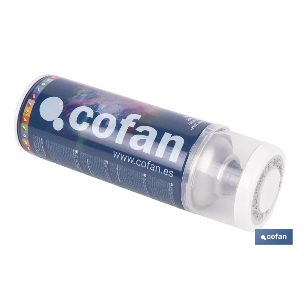 Comprar PINTURA ACRIL. 400ML 9010EL-BLANCO  Cofan | almacendeferreteriacor.es