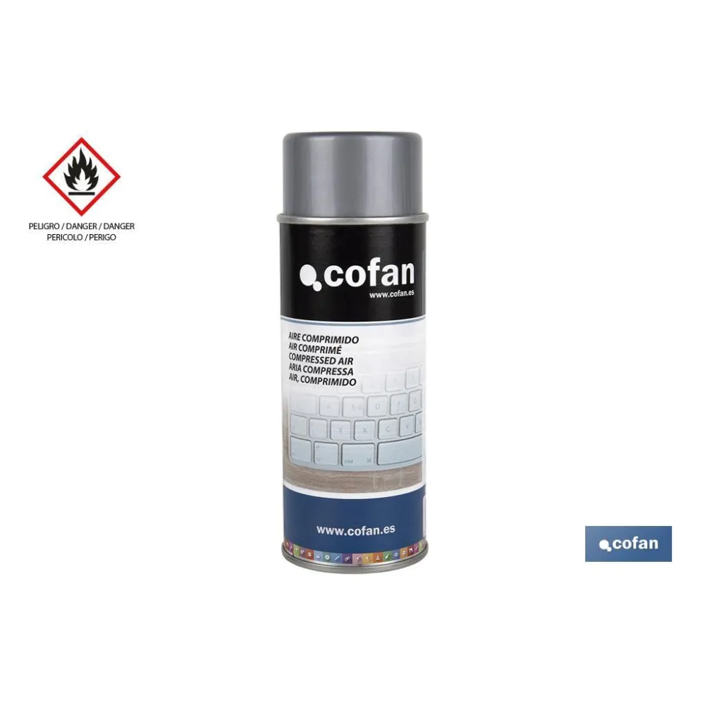Comprar AIRE COMPRIMIDO EN SPRAY 400ML (PAC Cofan | almacendeferreteriacor.es