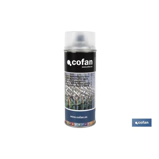 Comprar BARNIZ TRANSPARENTE MATE 400ML (PAC Cofan | almacendeferreteriacor.es