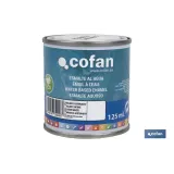 Comprar ESMALTE AL AGUA (125 ML) BLANCO SAT Cofan | almacendeferreteriacor.es