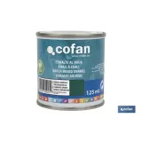 Comprar ESMALTE AL AGUA (125 ML) VERDE CARR Cofan | almacendeferreteriacor.es
