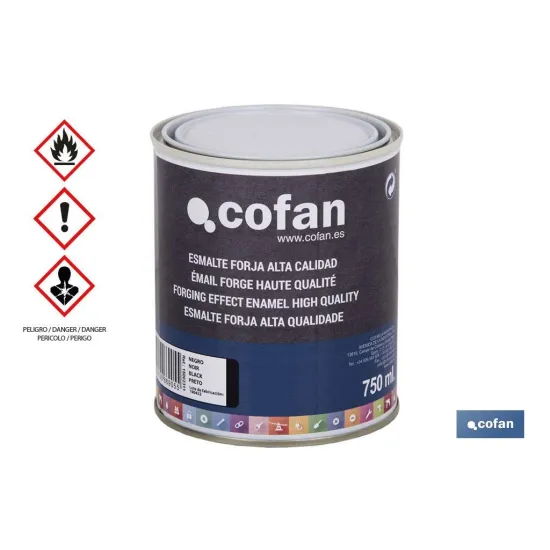 Comprar ESMALTE FORJA ALTA CALIDAD (750 ML) Cofan | almacendeferreteriacor.es