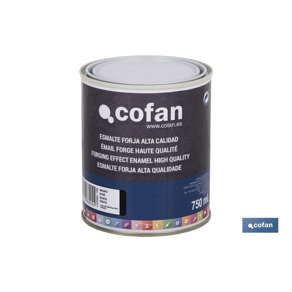 Comprar ESMALTE FORJA ALTA CALIDAD (750 ML) Cofan | almacendeferreteriacor.es
