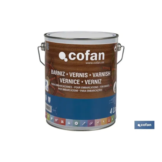 Comprar BARNIZ PARA EMBARCACIONES INCOLORO  Cofan | almacendeferreteriacor.es