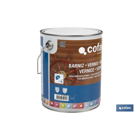 Comprar BARNIZ PARA EMBARCACIONES INCOLORO  Cofan | almacendeferreteriacor.es