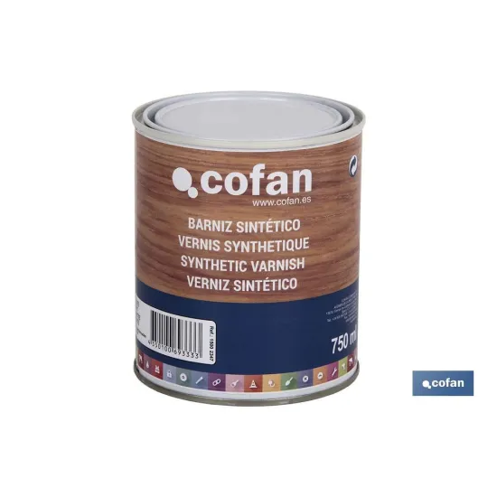 Comprar BARNIZ SINTÉTICO SATINADO 750 ML (P Cofan | almacendeferreteriacor.es