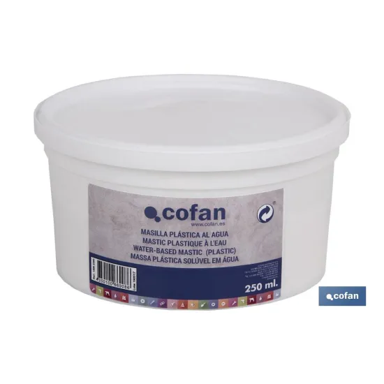 Comprar MASILLA PLÁSTICA AL AGUA (750 ML) ( Cofan | almacendeferreteriacor.es