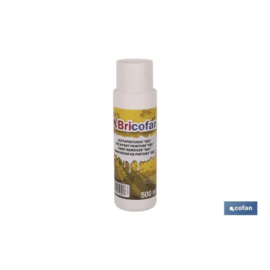 Comprar QUITAPINTURAS GEL BRICOFAN (500ML)  Cofan | almacendeferreteriacor.es