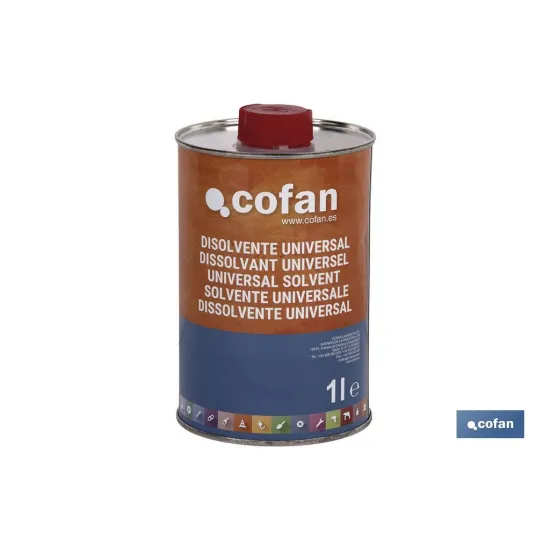 Comprar DISOLVENTE UNIVERSAL COFAN (1 L) (P Cofan | almacendeferreteriacor.es