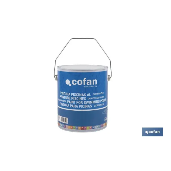 Comprar PINTURA PISCINAS CLOROCAUCHO (AZUL  Cofan | almacendeferreteriacor.es