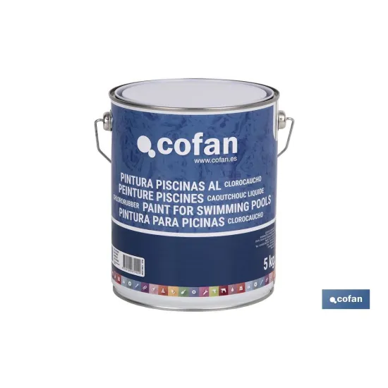 Comprar PINT. PISCINAS CLOROCAUCHO (AZUL OS Cofan | almacendeferreteriacor.es