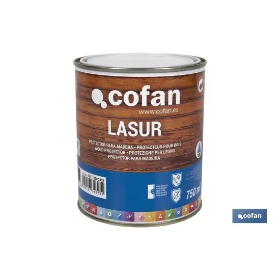 Comprar LASUR PROTECTOR AL AGUA PARA MADERA Cofan | almacendeferreteriacor.es