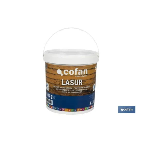 Comprar LASUR PROTECTOR AL AGUA PARA MADERA Cofan | almacendeferreteriacor.es