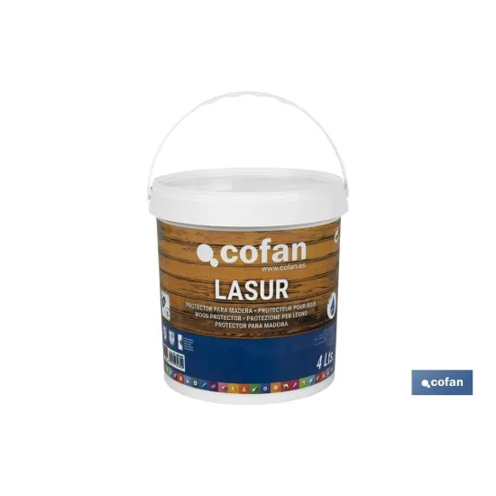 Comprar LASUR PROTECTOR AL AGUA PARA MADERA Cofan | almacendeferreteriacor.es