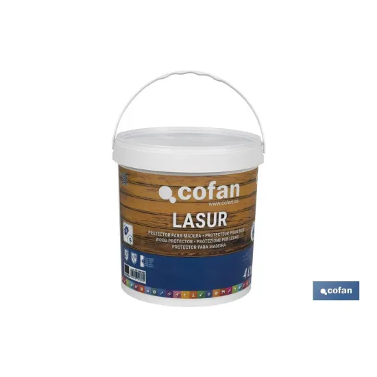 Comprar LASUR PROTECTOR AL AGUA PARA MADERA Cofan | almacendeferreteriacor.es