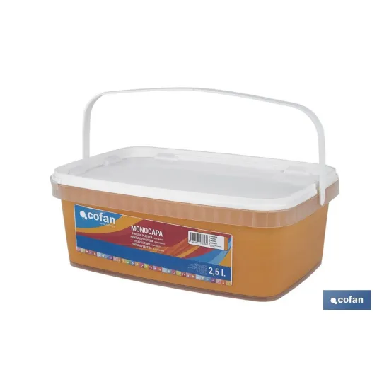 Comprar PINTURA PLÁSTICA MONOCAPA Naranja ( Cofan | almacendeferreteriacor.es