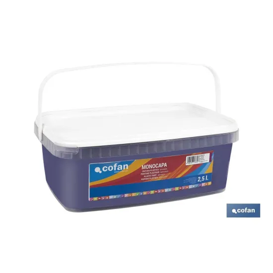 Comprar PINTURA PLÁSTICA MONOCAPA Violeta ( Cofan | almacendeferreteriacor.es