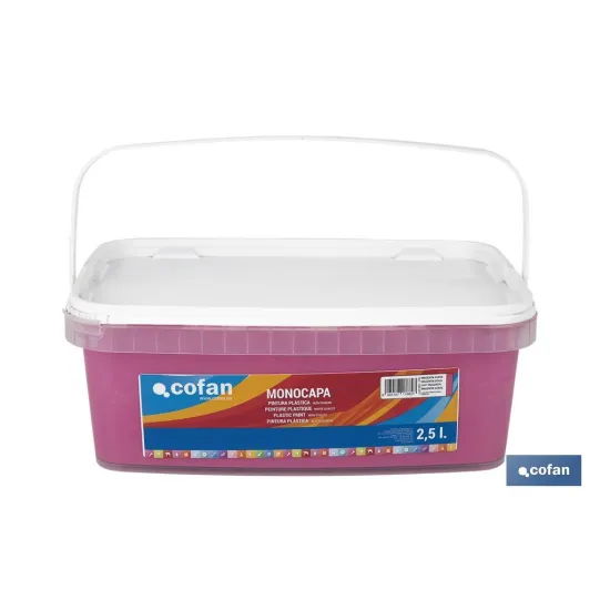 Comprar PINTURA PLÁSTICA MONOCAPA Magenta S Cofan | almacendeferreteriacor.es