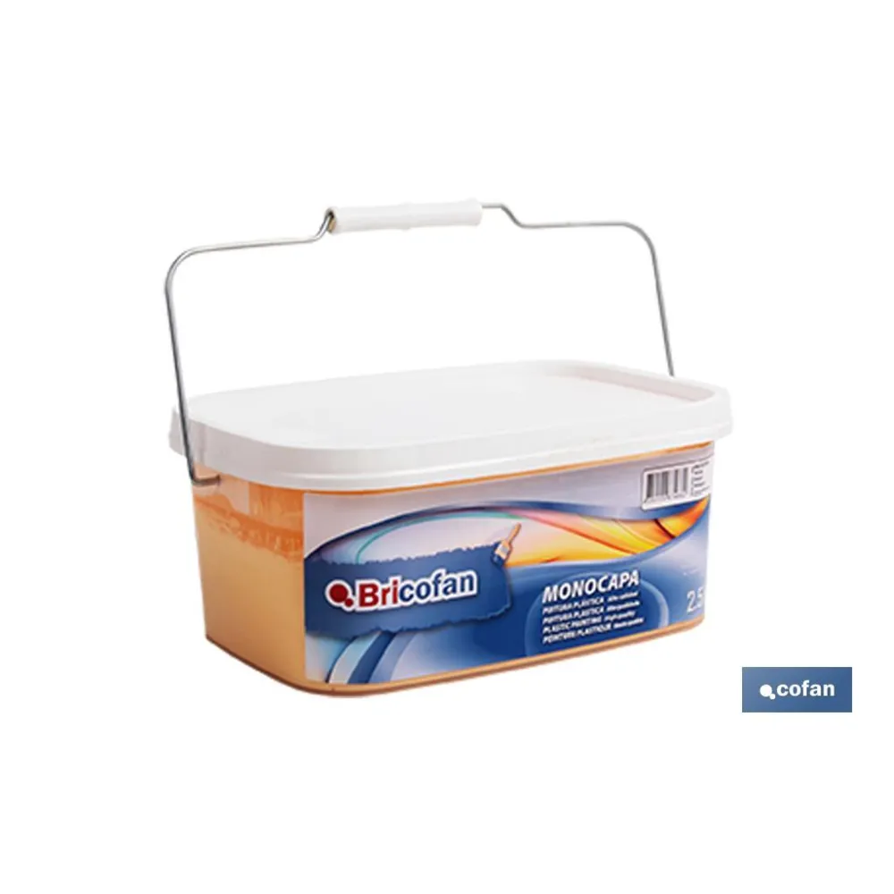 Comprar PINTURA PLÁSTICA MONOCAPA Melocoton Cofan | almacendeferreteriacor.es