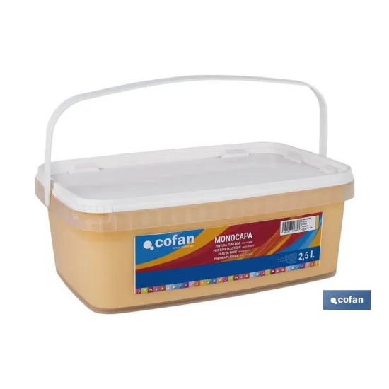 Comprar PINTURA PLÁSTICA MONOCAPA Melocoton Cofan | almacendeferreteriacor.es