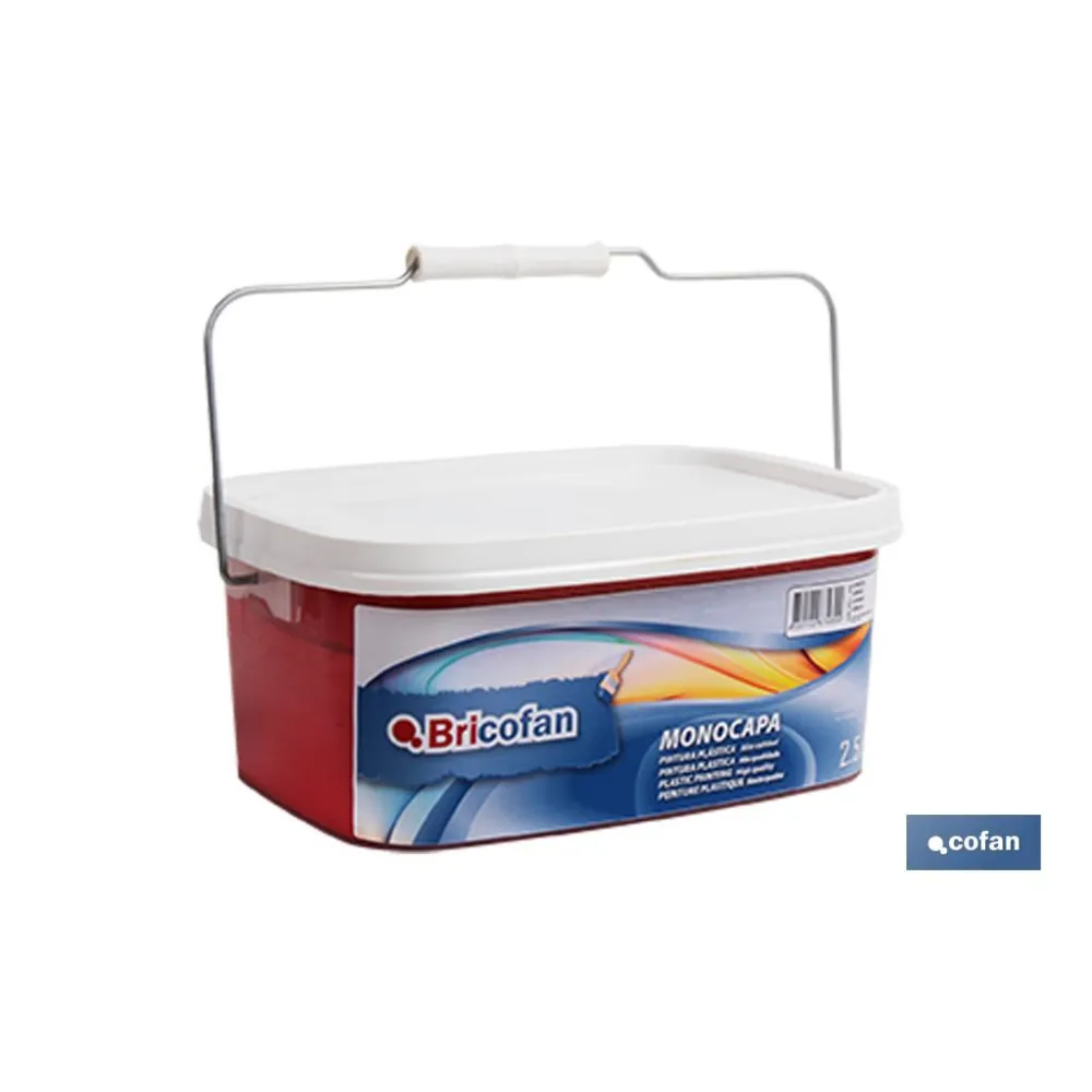Comprar PINTURA PLÁSTICA MONOCAPA Cereza (2 Cofan | almacendeferreteriacor.es