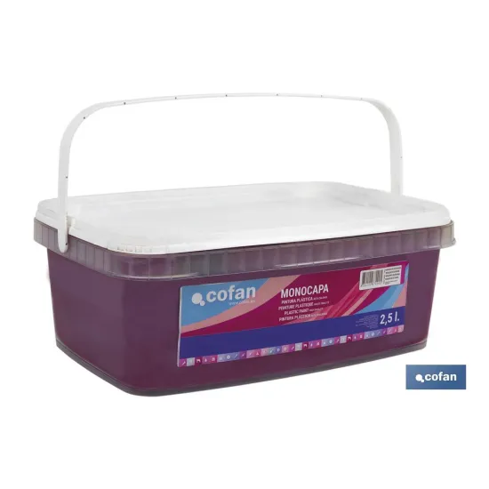 Comprar PINTURA PLÁSTICA MONOCAPA Magenta B Cofan | almacendeferreteriacor.es