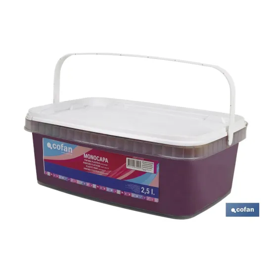 Comprar PINTURA PLÁSTICA MONOCAPA Magenta B Cofan | almacendeferreteriacor.es