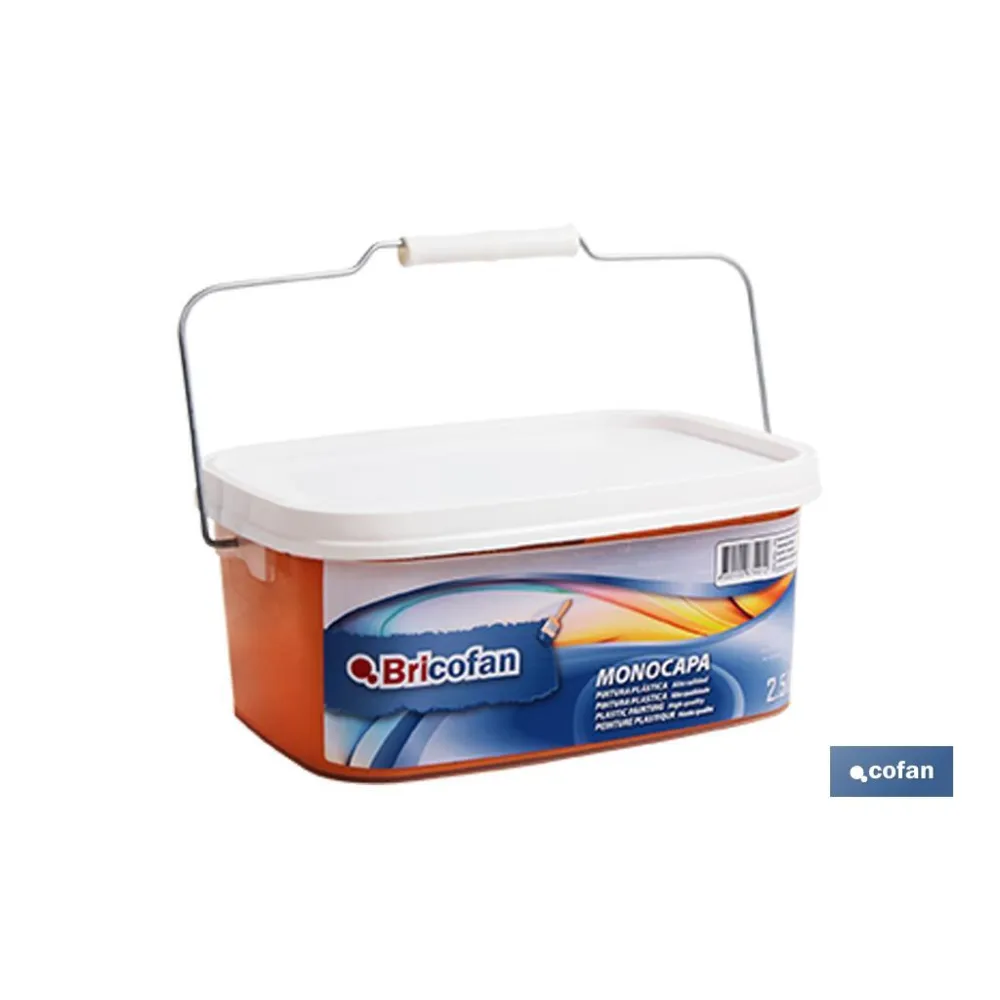 Comprar PINTURA PLÁSTICA MONOCAPA Naranja T Cofan | almacendeferreteriacor.es