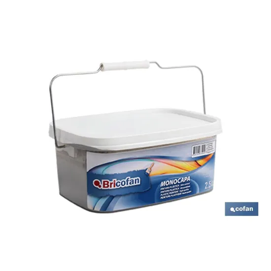 Comprar PINTURA PLÁSTICA MONOCAPA Gris Perl Cofan | almacendeferreteriacor.es