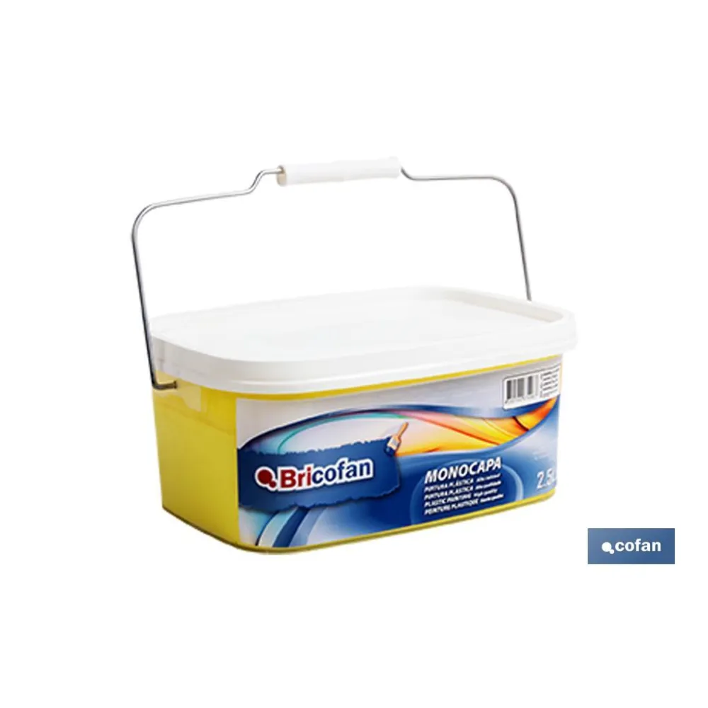 Comprar PINTURA PLÁSTICA MONOCAPA Amarillo  Cofan | almacendeferreteriacor.es