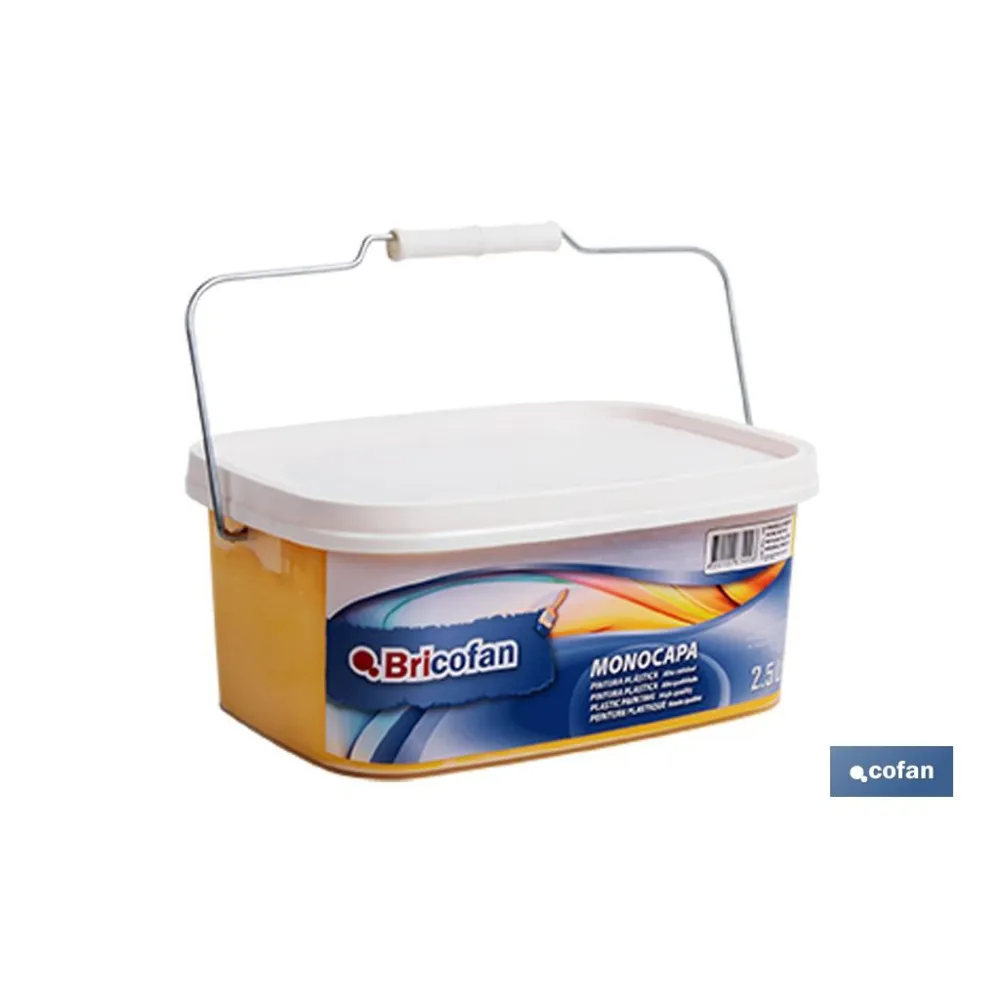 Comprar PINTURA PLÁSTICA MONOCAPA Amarillo  Cofan | almacendeferreteriacor.es