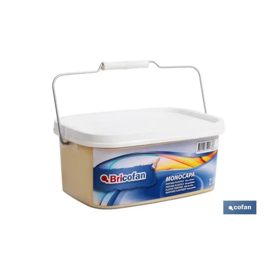 Comprar PINTURA PLÁSTICA MONOCAPA Beige (2, Cofan | almacendeferreteriacor.es