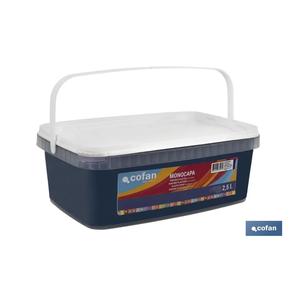 Comprar PINTURA PLÁSTICA MONOCAPA Azul Noch Cofan | almacendeferreteriacor.es