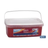 Comprar PINTURA PLÁSTICA MONOCAPA Rojo Diab Cofan | almacendeferreteriacor.es